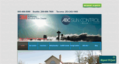 Desktop Screenshot of abcsuncontrol.net